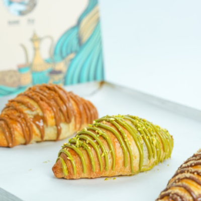 Croissant Pistachio Box -3 PCS by Local Cookies