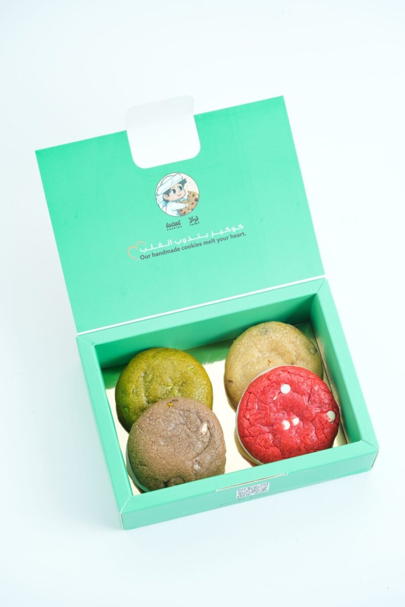 Heavenly cookies Box - 4Pcs by Local Cookies