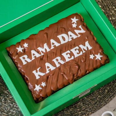 Ramadan Brownie Cake