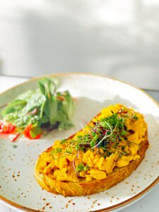 scrambled eggs