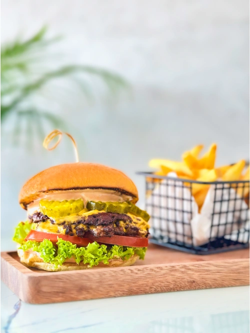 Classic Double Cheese Burger