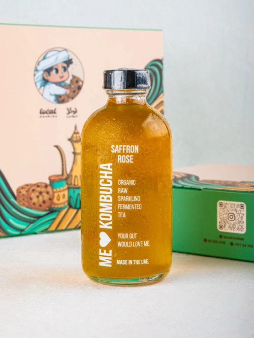 Kombucha Saffron Rose